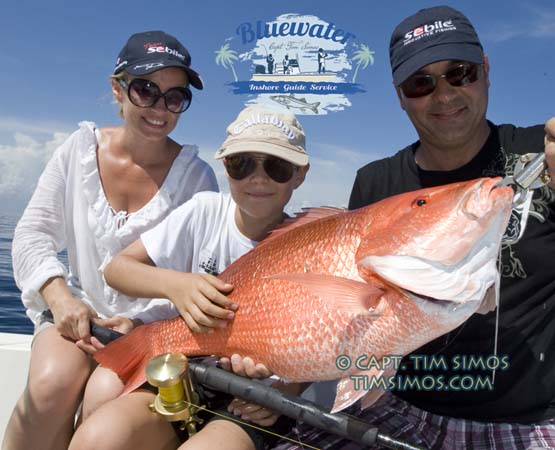 snapper fishing guide Port St. Lucie area 